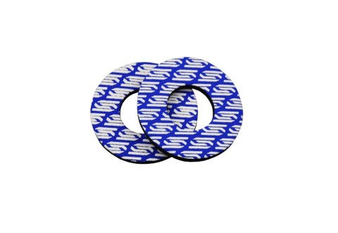 SCAR RACING PIANKI ANTYODCISKOWE DONUTS KOLOR NIEBIESKI/BIAŁY