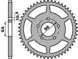 PBR ZĘBATKA TYLNA 254 43 C45 HONDA XL 200R 81-84 (ŁAŃC. 520)