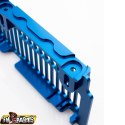 FM-PARTS OSŁONY CHŁODNICY (KRATKI) ALUMINIUM RIEJU MR '21-'23 KOLOR NIEBIESKI