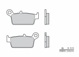BREMBO Scooter Carbon Ceramic Brake pads - 07028