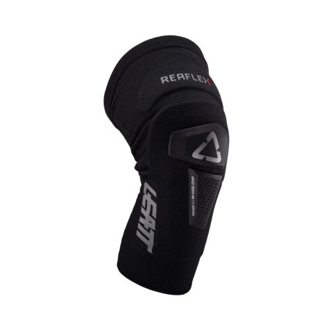 LEATT NOWOŚĆ NAKOLANNIKI OCHRANIACZE KOLAN REAFLEX HYBRID PRO KNEE GUARD BLACK KOLOR CZARNY ROZMIAR M
