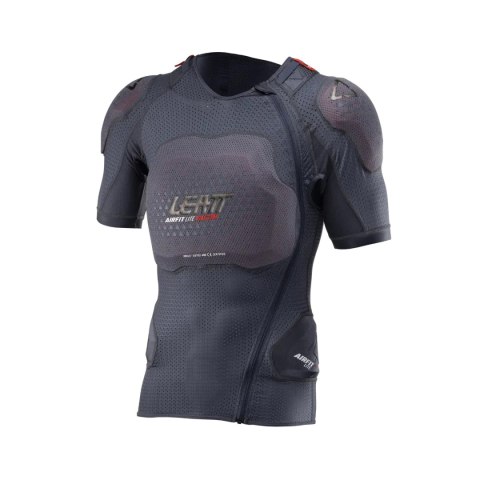 LEATT NOWOŚĆ OCHRANIACZ CIAŁA BODY TEE 3DF AIRFIT LITE EVO KOLOR GRAFITOWY ROZMIAR S (160-166 cm)