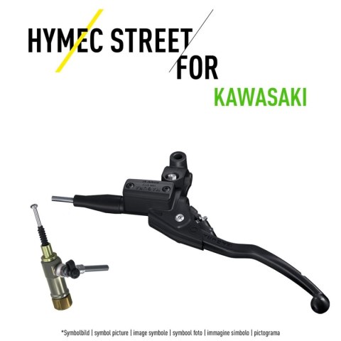 MAGURA ZESTAW SPRZĘGŁA HYDRAULICZNEGO HYMEC 167 KAWASAKI Z 750S/R '04-'12; Z 800 '13-'16; Z 1000 '03-'17 (ŚR. TŁOCZKA 10,5MM)