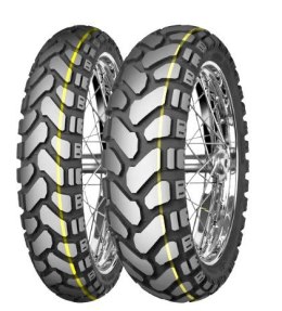MITAS OPONA 120/70B19 E-07+ ENDURO TRAIL 60T TL DAKAR (ŻÓŁTY PASEK) PRZÓD DOT 13/2023 (24142) WYCOFANE- ZAMIENNIK:70001034 WYCOF