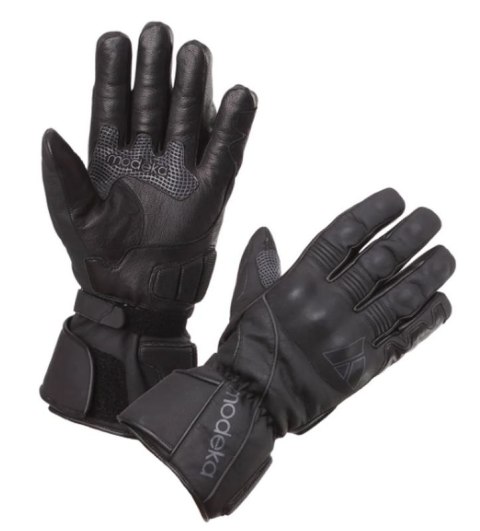 MODEKA (2022) RĘKAWICE SKÓRZANE DŁUGIE MODEL STAVANGER KOLOR CZARNY ROZMIAR 9