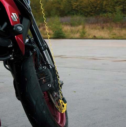 OXFORD PRZYPOMINACZ BLOKADY TARCZY HAMULCOWEJ KOLOR ŻÓŁTY 1 SZTUKA