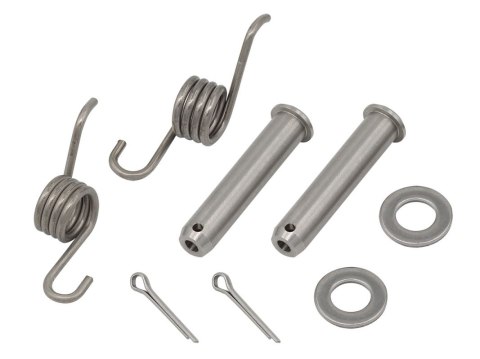 PSYCHIC ZESTAW MONTAŻOWY PODNÓŻKÓW (SWORZNIE, SPRĘŻYNY, PODKŁADKI I ZABEZPIECZENIA) GAS GAS, HUSQVARNA, KTM