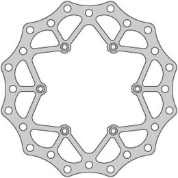 DELTA BRAKING TARCZA HAMULCOWA PRZÓD SUZUKI RM 125 '88-10, RM 250 '88-10, DRZ 250 '01-07, YAMAHA YZ 125 '01-16, YZ/YZF/WR 250 '0
