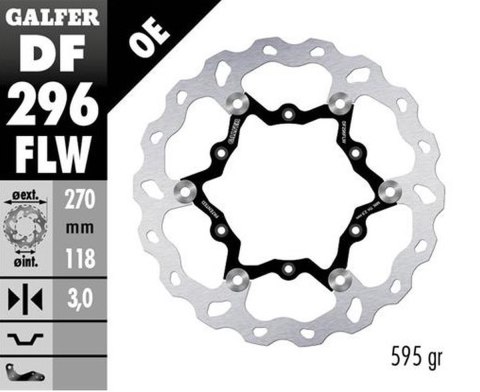 GALFER TARCZA HAMULCOWA PRZÓD YAMAHA YZ 125 '22-'23; YZ 250 '22-23; YZ 250F '21-23; YZ 450F '20-'23; WR 250F '17-; WR 450F '20-'