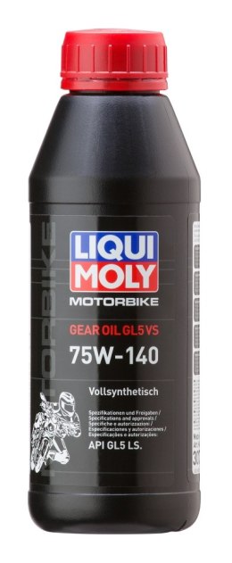 LIQUI MOLY OLEJ PRZEKŁADNIOWY MOTORBIKE GEAR OIL 75W140 GL5 VS 0,5L (6)