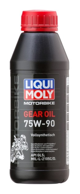 LIQUI MOLY OLEJ PRZEKŁADNIOWY MOTORBIKE GEAR OIL 75W90 0,5L (6)