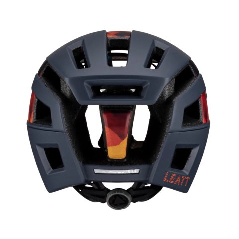 LEATT NOWOŚĆ KASK ROWEROWY MTB TRAIL 3.0 V23 HELMET SHADOW KOLOR SZARY/POMARAŃCZOWY ROZMIAR L (59-63 cm)