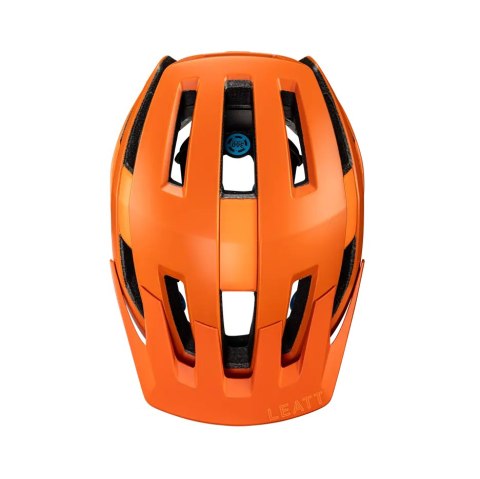 LEATT NOWOŚĆ KASK ROWEROWY MTB TRAIL 3.0 V24 HELMET GLOW KOLOR POMARAŃCZOWY ROZMIAR M (55-59 cm)