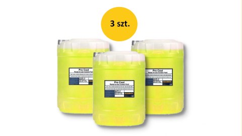 MANNOL PŁYN DO CHŁODNIC PRO COOL 10L MOTOCYKLOWY (-40ST.C/+135ST.C) GOTOWY DO UŻYCIA - PAKIET 3 SZTUKI