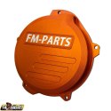 FM-PARTS POKRYWA SPRZEGŁA (DEKIEL) WZMACNIANA CNC 6082 ALUMINIUM KTM / HUSQVARNA / GAS GAS 250/300 '24 TBI KOLOR POMARAŃCZOWY