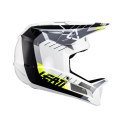 LEATT NOWOŚĆ KASK ROWEROWY MTB GRAVITY 2.0 V24 HELMET WHITE/BLACK KOLOR BIAŁY/CZARNY ROZMIAR XL (61-62 cm)