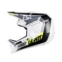 LEATT NOWOŚĆ KASK ROWEROWY MTB GRAVITY 2.0 V24 HELMET WHITE/BLACK KOLOR BIAŁY/CZARNY ROZMIAR XL (61-62 cm)