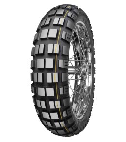 MITAS OPONA 140/80B18 E-10 ENDURO DAKAR 70T TL M+S TYŁ (ŻÓŁTY PASEK) DOT 03-04/2023 (24426) WYCOFANE (ZAMIENNIK:70001216)