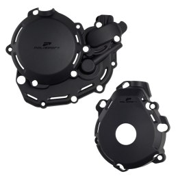 POLISPORT ZESTAW OSŁONA POKRYWY (DEKLA) ALTERNATORA ORAZ OSŁONA POKRYWY SPRZĘGŁA POMPY WODY KTM EXC-F 450/500 '24; XCF-W 450 '24