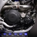 POLISPORT ZESTAW OSŁONA POKRYWY (DEKLA) ALTERNATORA ORAZ OSŁONA POKRYWY SPRZĘGŁA POMPY WODY YAMAHA YZ 450F '23-'24 KOLOR CZARNY