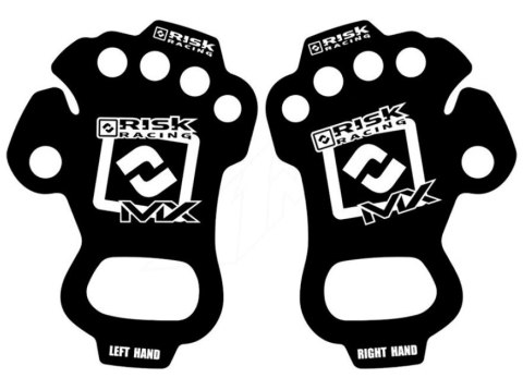 RISK RACING PALM PROTECTORS OSŁONA DŁONI PRZECIWODCISKOWA KOLOR CZARNY ROZMIAR S/M