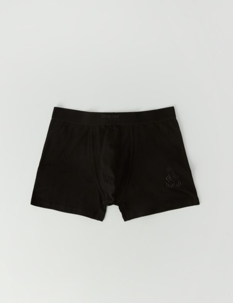 DIVERSE EXTREME TEAM - DAKAR RALLY - BOKSERKI DKR LONGY III (2 SZTUKI) KOLOR KHAKI-CZARNY ROZMIAR L