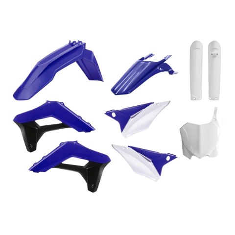 POLISPORT KOMPLET PLASTIKÓW (FULL KIT) SHERCO SC/SC-F '17-'23 W ZESTAWIE TABLICA PRZEDNIA (8656700001) I OSŁONY AMORTYZATORÓW (8