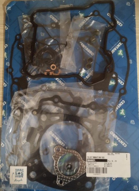 CENTAURO KOMPLET USZCZELEK YAMAHA YZF 450 '23-'24 , WRF 450 '24 , YZF 450 X '24 ( Z USZCZELKĄ POKRYWY ZAWOROWEJ )