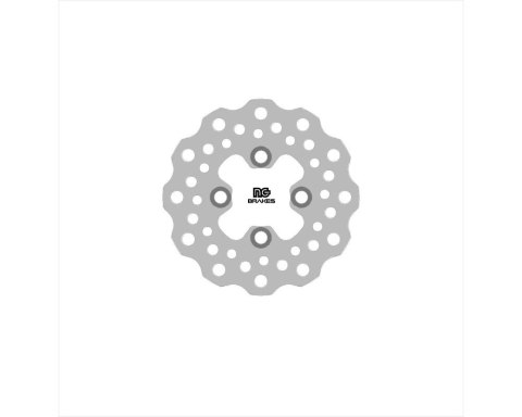 NG TARCZA HAMULCOWA PRZÓD YAMAHA YFM/YFS/YFZ 200/250/350/450/600/660/700 GRIZZLY/RAPTOR/WARRIOR '91-'23 (161X48X3,5MM) (4X10,25M