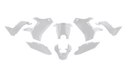RACETECH (RTECH) KOMPLET PLASTIKÓW (BEZ PRZEDNIEGO BŁOTNIKA) T7 REVOLUTION YAMAHA TENERE 700 '19-'24 KOLOR BIAŁY