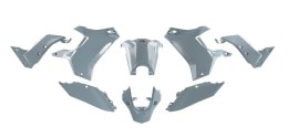RACETECH (RTECH) KOMPLET PLASTIKÓW (BEZ PRZEDNIEGO BŁOTNIKA) T7 REVOLUTION YAMAHA TENERE 700 '19-'24 KOLOR SZARY