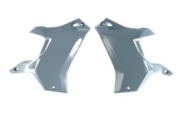 RACETECH (RTECH) OSŁONY CHŁODNICY (LEWA/PRAWA) T7 REVOLUTION YAMAHA TENERE 700 '19-'24 KOLOR SZARY