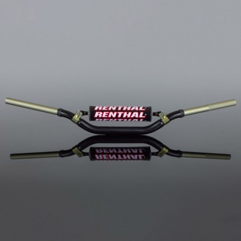 RENTHAL KIEROWNICA 1,1/8 CALA (28,6MM) MX TWINWALL 993 HANDLEBAR BLACK KTM SX85 '13-; HUSQVARNA TE85 '13- PADDED KOLOR CZARNY Z 