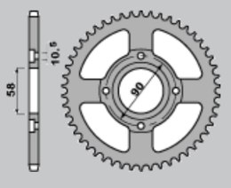 GROSSKOPF PROMOCJA ZĘBATKA PRZEDNIA 269 15 CAN-AM