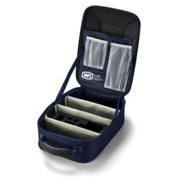 100 PROCENT GOGGLE CASE LOUIS NAVY/GREY - PUDEŁKO / ETUI / CASE NA GOGLE KOLOR NIEBIESKI/BIAŁY
