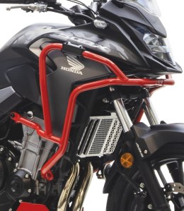 CROSSPRO GMOLE ALUMINIOWE OSŁONY SILNIKA I CHŁODNIC HONDA CB 500X '19-'23 KOLOR CZARNY KOLOR CZARNY MAT