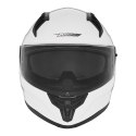 NOX KASK INTEGRALNY (FULL FACE) Z BLENDĄ N401 KOLOR BIAŁY POŁYSK ROZMIAR XXL