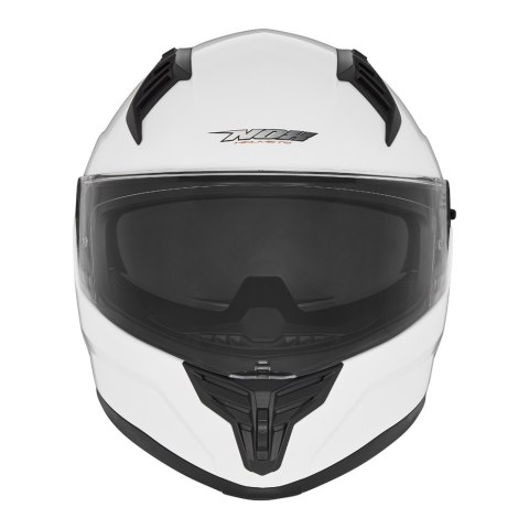 NOX KASK INTEGRALNY (FULL FACE) Z BLENDĄ N401 KOLOR BIAŁY POŁYSK ROZMIAR M