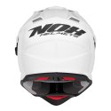NOX KASK OFFROAD / TRAIL DUOSPORT (DUAL) N312 SOLID Z SZYBKĄ I BLENDĄ KOLOR BIAŁY POŁYSK ROZMIAR L
