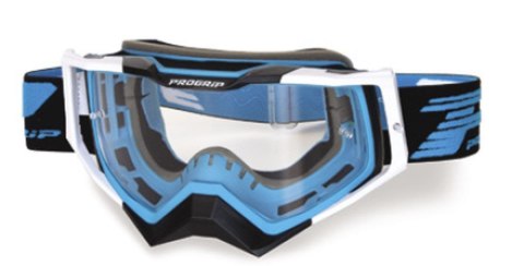 PROGRIP GOGLE PG3309-379 TR RAPID KOLOR NIEBIESKI/BIAŁY (SZYBA PG3329 ANTISCRATCH, NO FOG) (3309-379 TR)