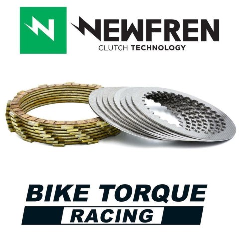 NEWFREN TARCZE SPRZĘGŁOWE Z PRZEKŁADKAMI PRO RACING KTM 790 R ADVENTURE '19-'24; DUKE 790 '18-'24