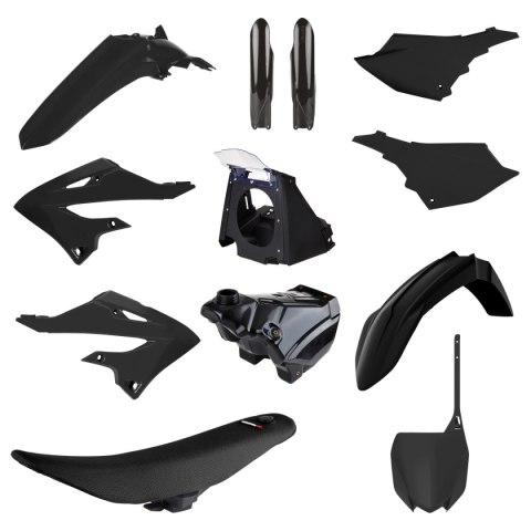 POLISPORT KOMPLET PLASTIKÓW YAMAHA YZ 125/250 '02-'21 (RESTYLING NA MODEL 2022) (ZAWIERA ZBIORNIK PALIWA; SIEDZENIE KOMPLETNE; A