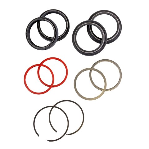 WP SUSPENSION KOMPLETNY ZESTAW SERWISOWY ZAWIESZENIA WP 48MM (USZCZELNIACZE OLEJOWE , PYŁOWE , ZABEZPIECZENIA , PODKŁADKI ) SKF 