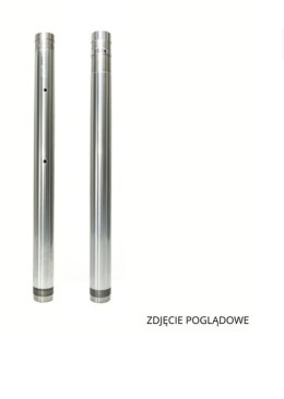 MS NOWOŚĆ RURA NOŚNA AMORTYZATORA (TELESKOPU) STALOWA TRIUMPH ROCKET III CLASSIC & ROADSTAR (2006-2018) ŚREDNICA 43 MM, DŁUGOŚĆ 