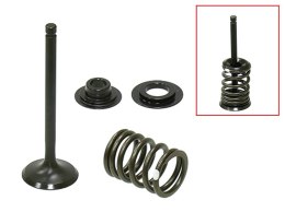 PSYCHIC 2024/03 ZAWORY SSĄCE (KOMPLET ZAWORÓW ZE SPRĘŻYNAMI I PODKŁADKAMI) HONDA CRF 110 F '13-'23 STALOWY (MX-09558IK) (25,5X4,