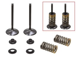 PSYCHIC 2024/03 ZAWORY SSĄCE (KOMPLET ZAWORÓW ZE SPRĘŻYNAMI I PODKŁADKAMI) YAMAHA YZF 450 '10-'13 STALOWY (MX-09541I) (35,98X5,4