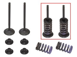 PSYCHIC 2024/03 ZAWORY WYDECHOWE (KOMPLET ZAWORÓW ZE SPRĘŻYNAMI I PODKŁADKAMI) YAMAHA WRF 250 '15-'23, YZF 250 '14-'23, YZF 250 