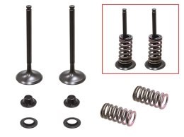 PSYCHIC 2024/03 ZAWORY WYDECHOWE (KOMPLET ZAWORÓW ZE SPRĘŻYNAMI I PODKŁADKAMI) YAMAHA YZF 450 '10-'13 STALOWY (MX-09541E) (29,95