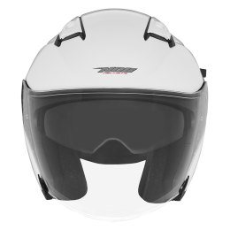 NOX KASK OTWARTY JET Z BLENDĄ N130 SOLID KOLOR BIAŁY POŁYSK ROZMIAR XL