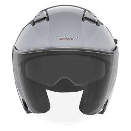 NOX KASK OTWARTY JET Z BLENDĄ N130 SOLID KOLOR SZARY POŁYSK ROZMIAR XXL